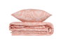 L'essentiel linge de maison Juego de funda de edredón individual Pure - Powder